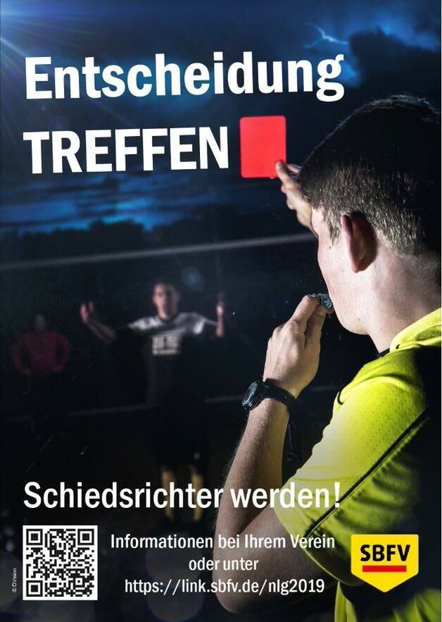 Schiedsrichter werden 2019!